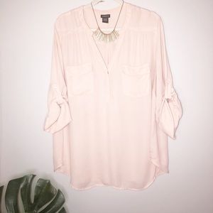 torrid -Harper Blush Top -Size 2